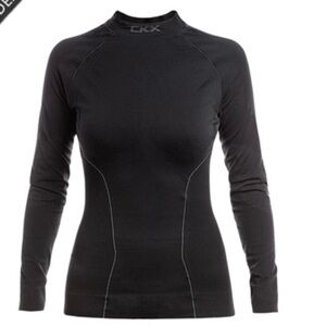 CKX Black Fitted Long Sleeve Thermal Top Base Layer